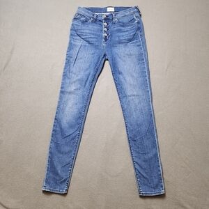 Hudson Blair High-Rise Skinny Ankle Jean Sz 28